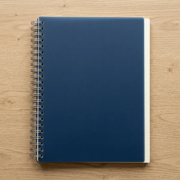 Spiralli büyük boy kareli defter
